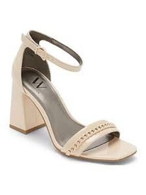 NWTs Worthington Beth Heeled Sandals in Nude Women's size 11 Med Heels
